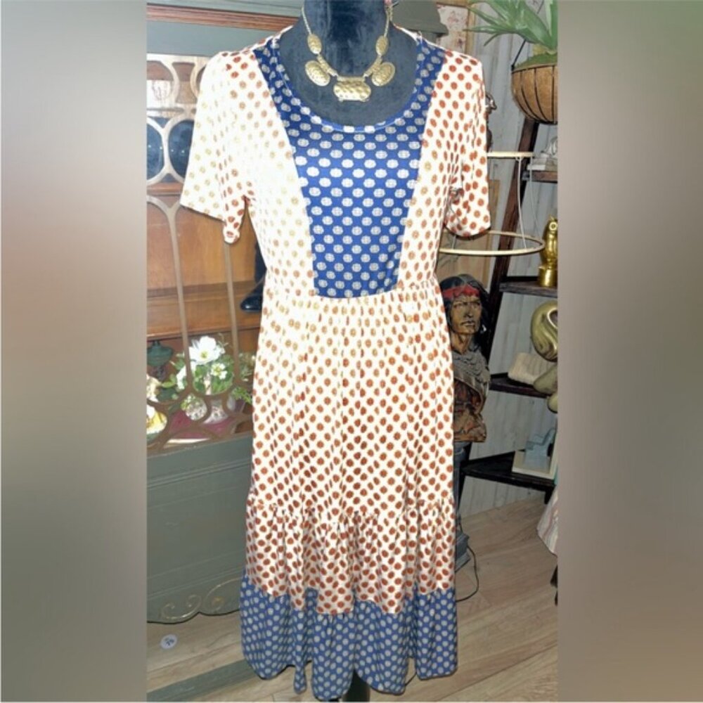 Patterned Mini Dress - image 2